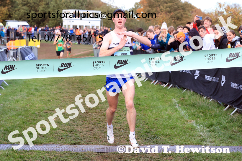 Senior Mens 2025 National Cross Country Relays, Berry Hill Park, Mansfield. Photo: David T. Hewitson/Sports for All Pics